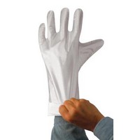 Ansell Edmont 2-100-7 Ansell Size 7 White Barrier Hand Specific 2 1/2 Mil Flat Film Unlined Glove